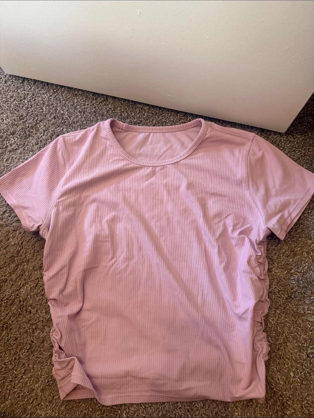 Lululemon All It Takes Ribbed Nulu T-shirt size 12